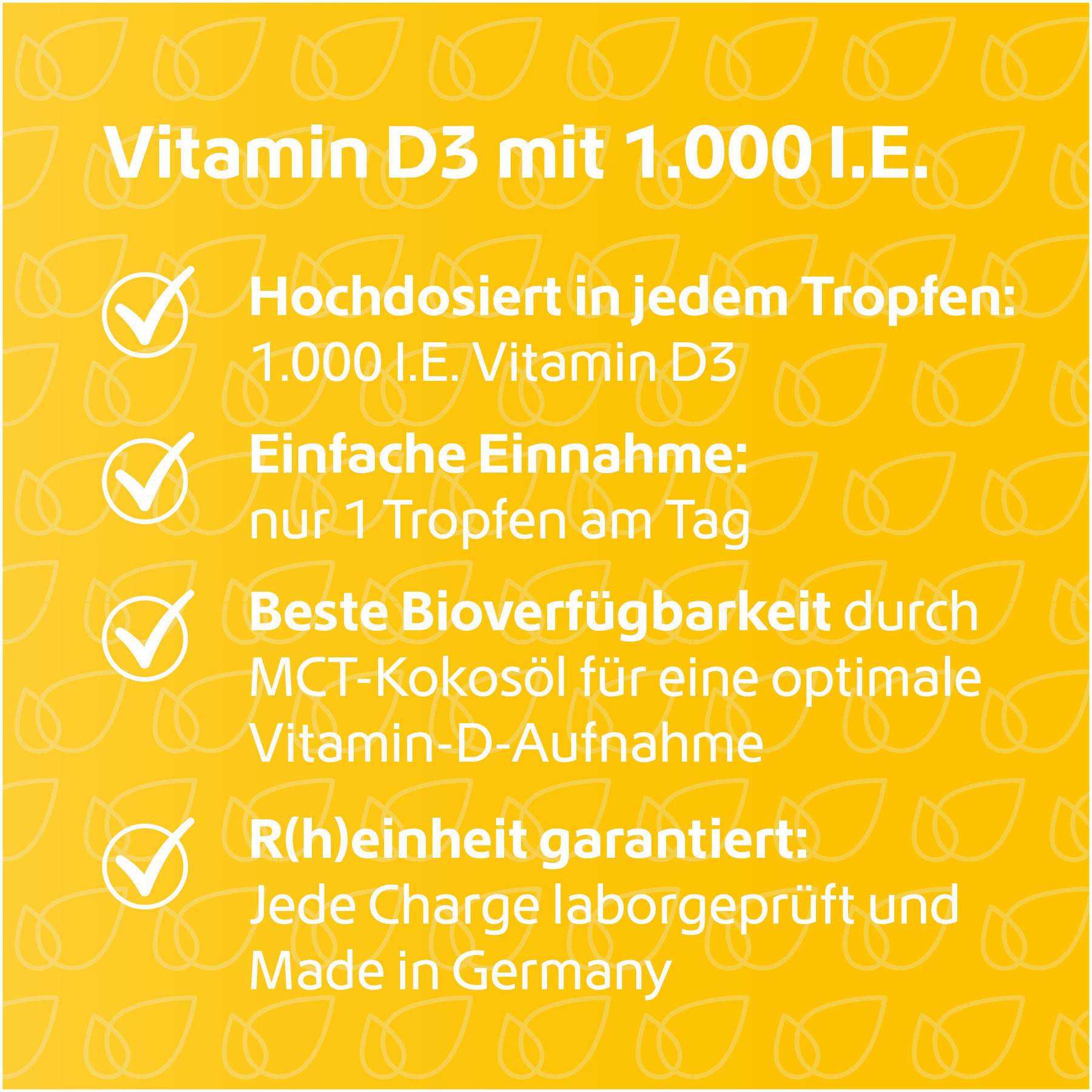 Vitamin D3 Tropfen 1.000 I.E. 50 ml