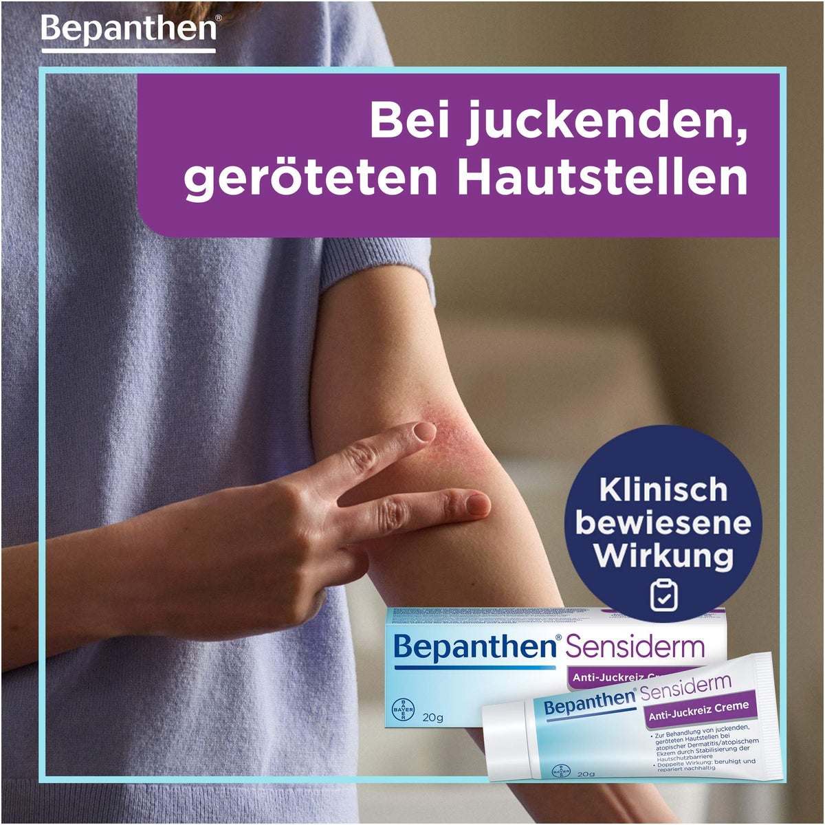 Bepanthen Sensiderm Anti-Juckreiz Creme 50 g