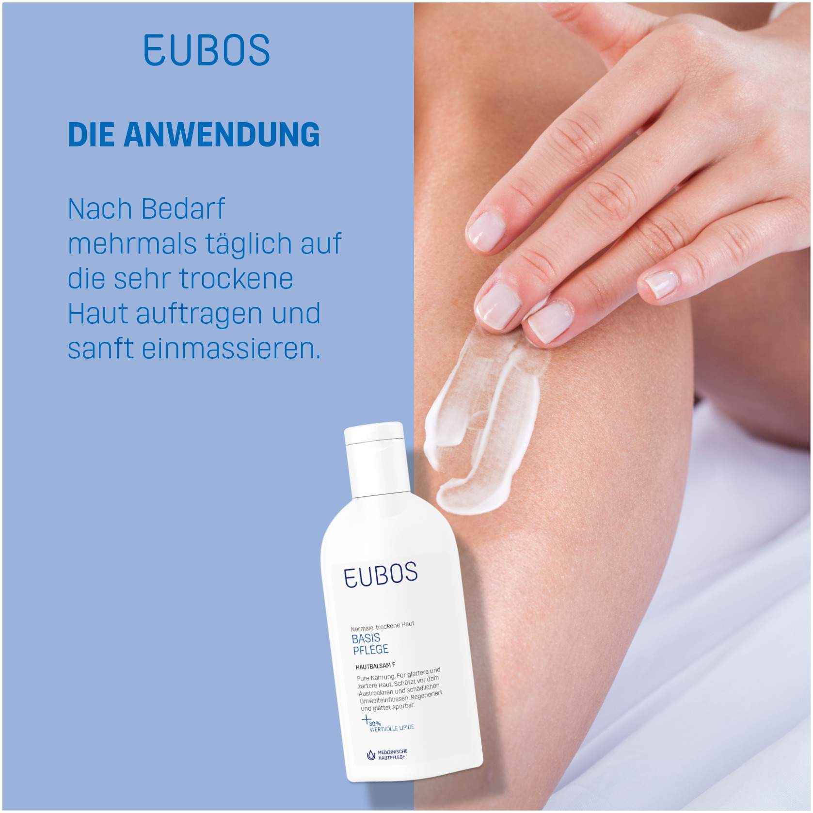 Eubos Hautbalsam F 200 ml Lotion