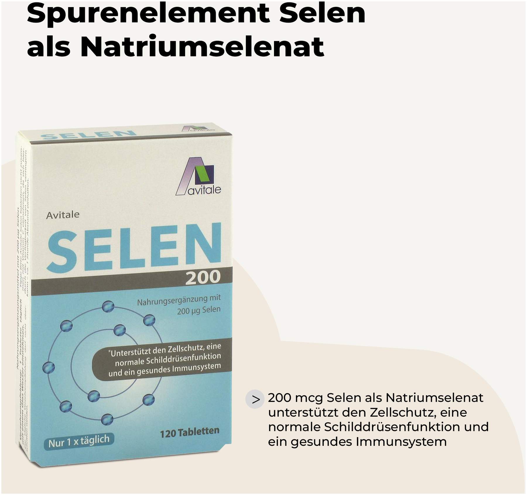Selen 200 Myg 120 Tabletten