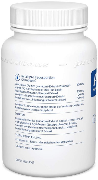 Pure Encapsulations Granatapfel Plus 60 Kapseln