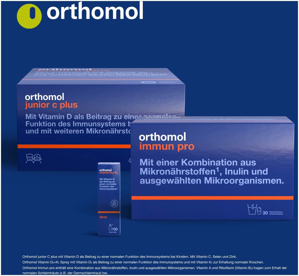 Orthomol Immun Granulat 15 Beutel