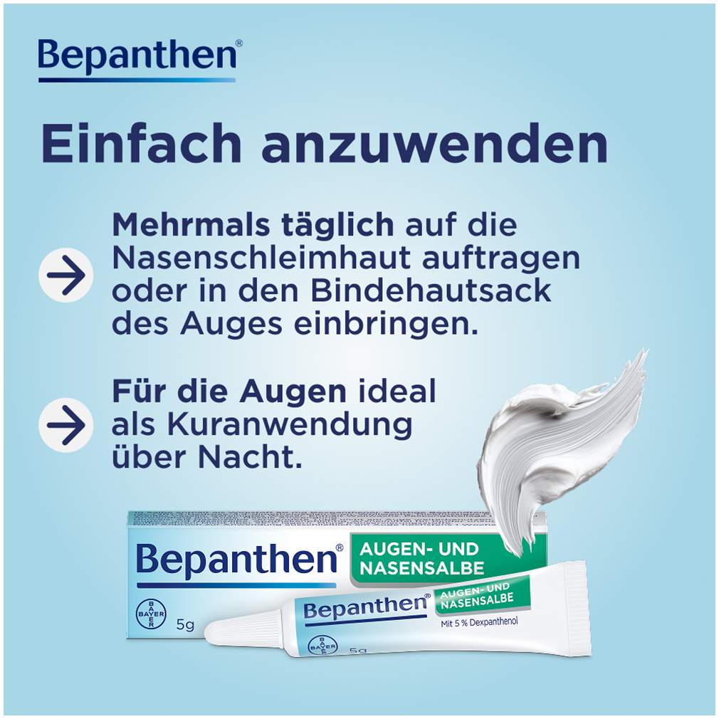 Bepanthen Augen- und Nasensalbe 10 g