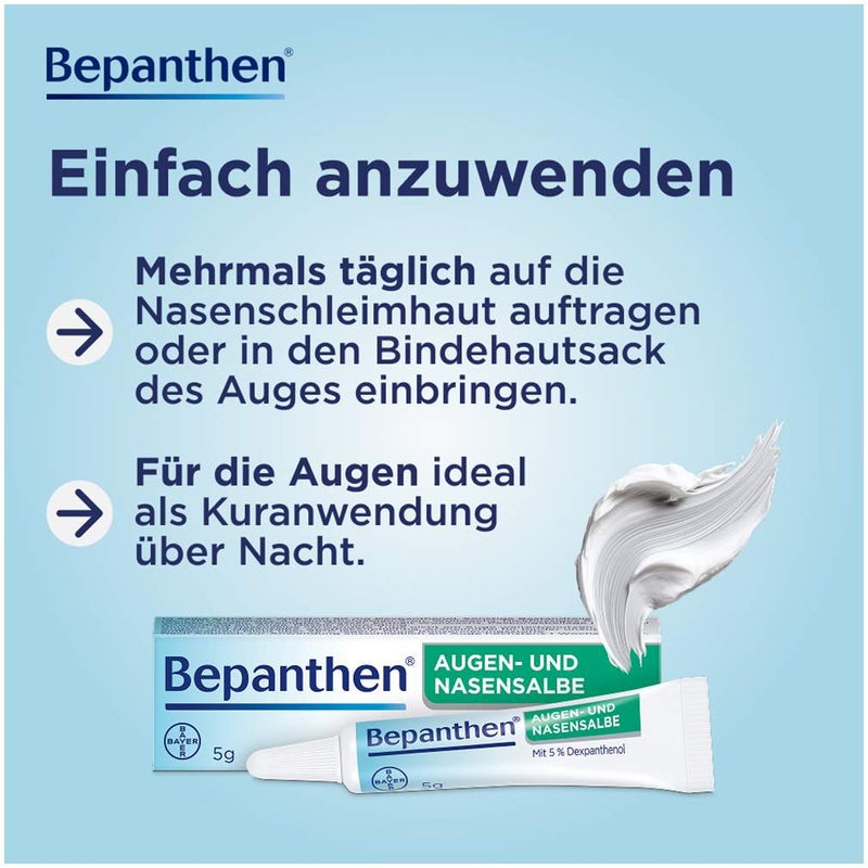 Bepanthen Augen- und Nasensalbe 10 g