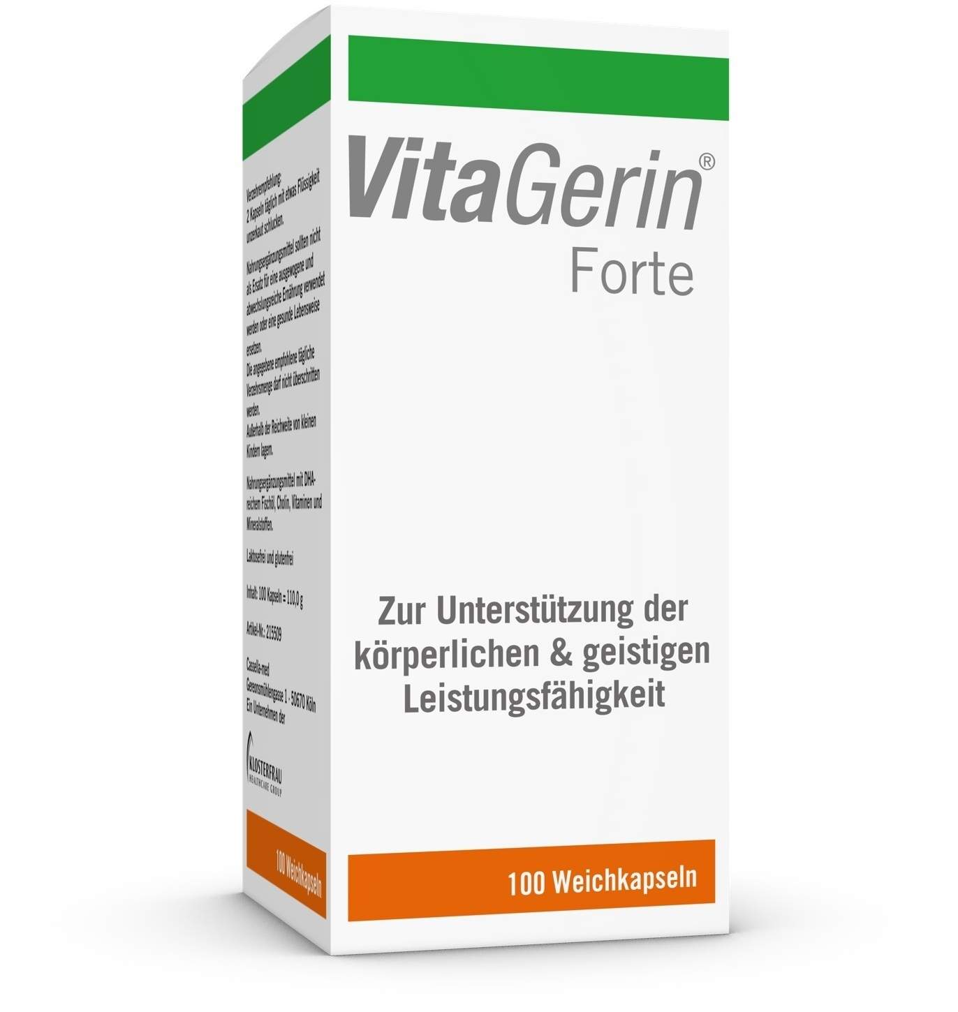 VitaGerin Forte 100 Weichkapseln