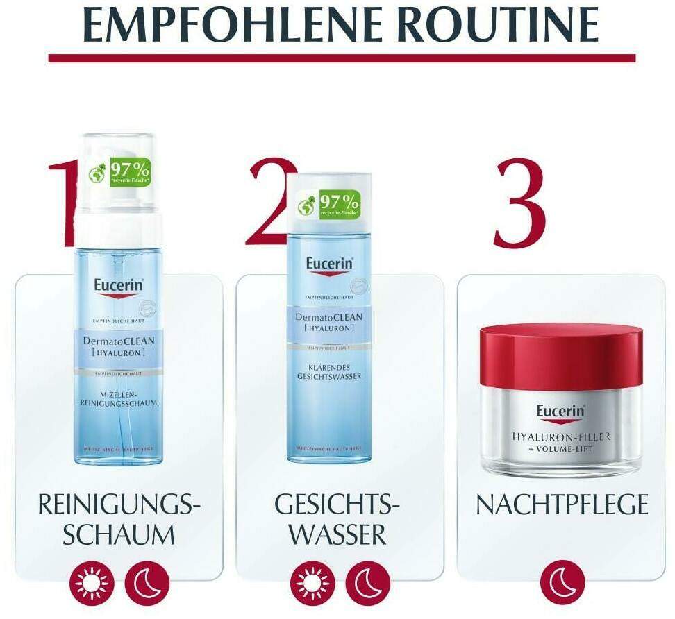 Eucerin Hyaluron Filler + Volume Lift Nachtpflege 50 ml