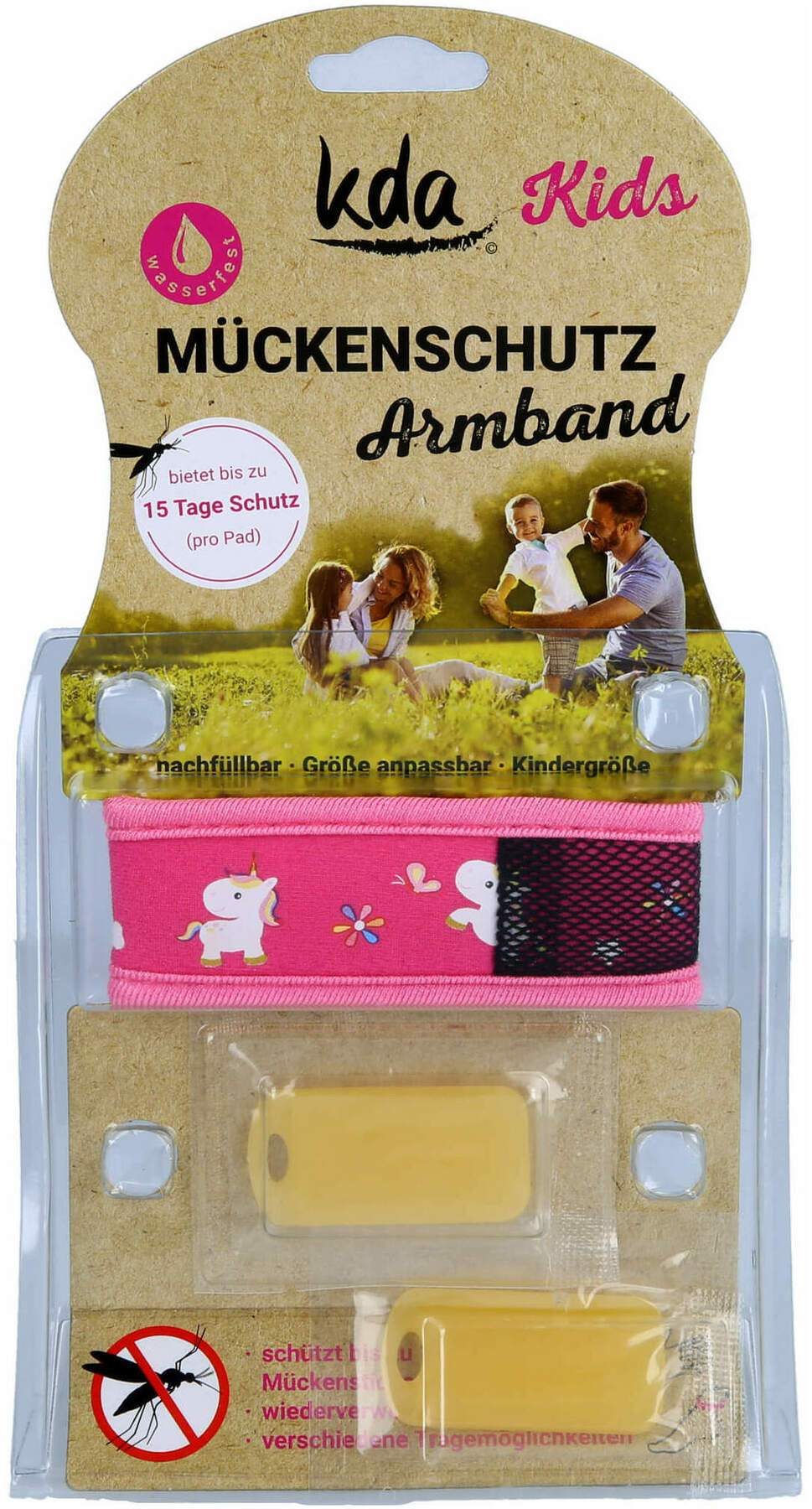 Mückenschutz Armband Kinder Einhorn 1 Stück