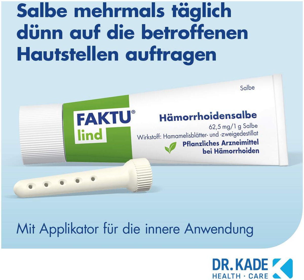 Faktu lind Hämorrhoidensalbe 25 g