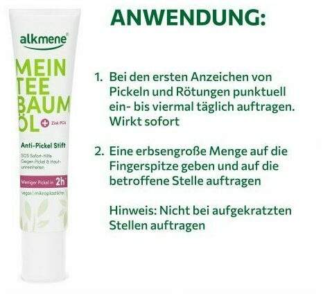 Alkmene Mein Teebaumöl Anti-Pickel 1 Stift