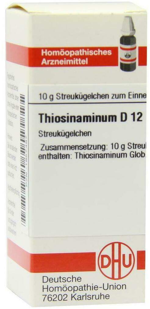 Dhu Thiosinaminum D12 10 G Globuli