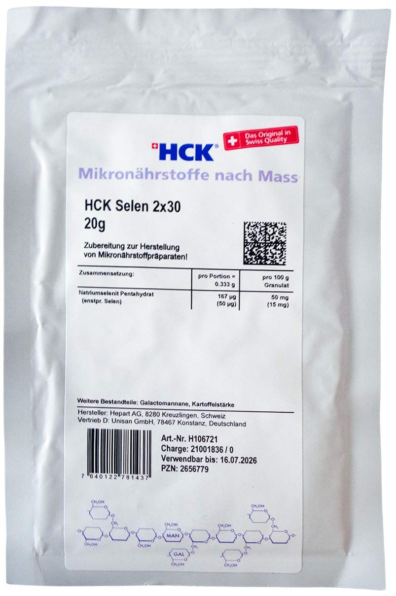 Hck Selen 20 G Granulat