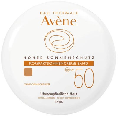 Avene Kompaktsonnencreme SPF 50 sand 10 g Creme
