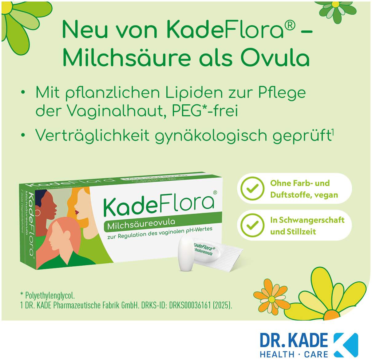 Kadeflora Milchsäureovula 7 Stück