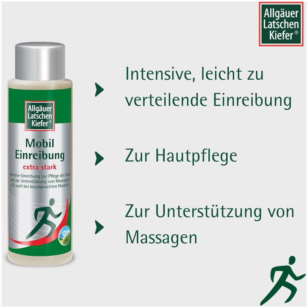 Allgäuer Latschenkiefer Mobil 250 ml Einreibung extra stark