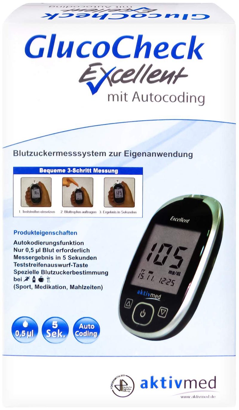 Glucocheck Excellent Blutzuckermessgerät
