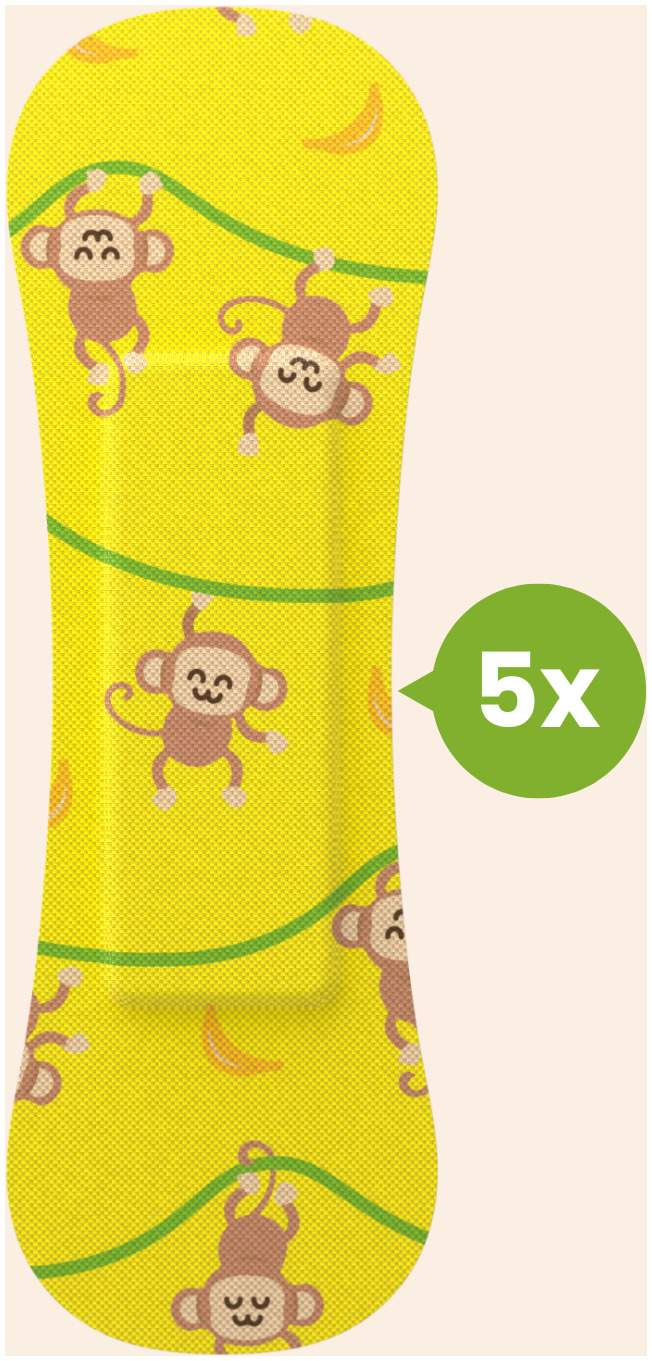 Wild Stripes Kids Sensitive Jungle Vibe 20 Pflaster