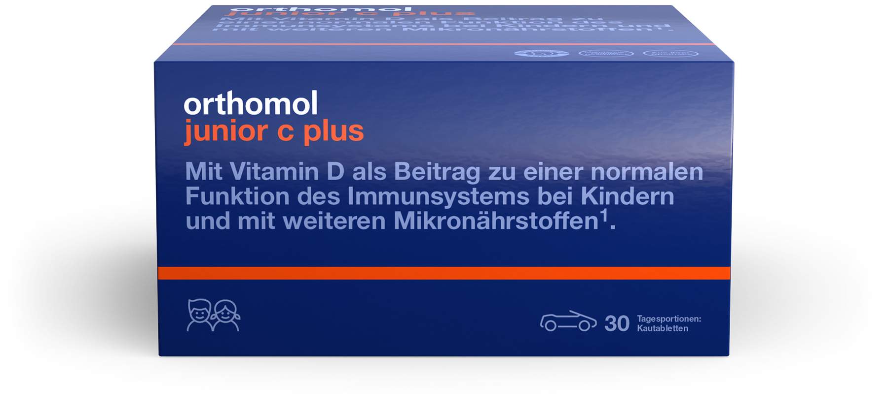 Orthomol Junior C plus 30 Kautabletten Mandarine Orange