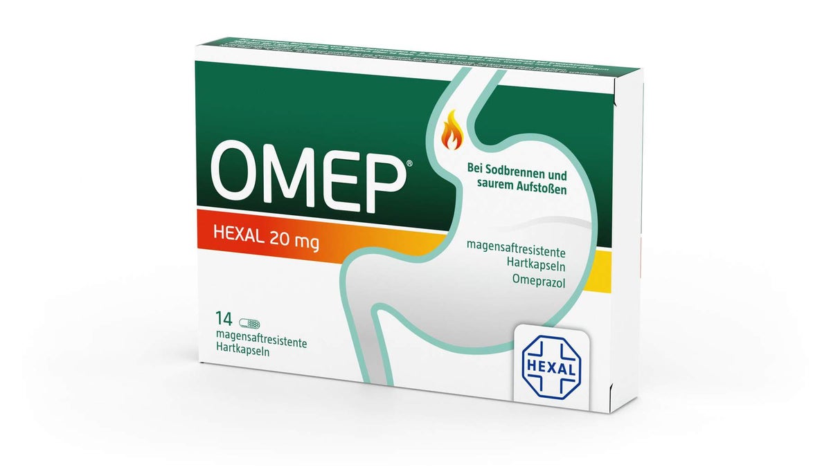 Omep Hexal 20 mg 14 magensaftresistente Kapseln