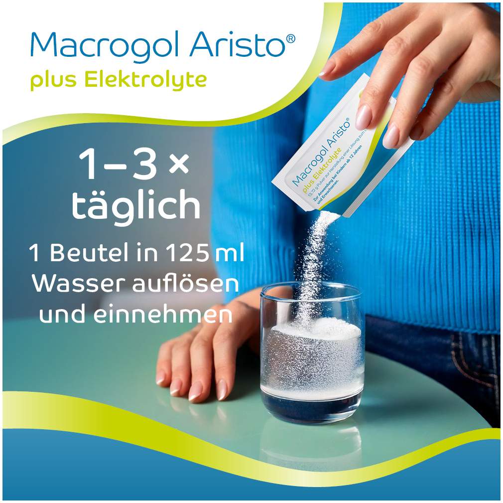 Macrogol Aristo Plus Elektrolyte 50 Beutel