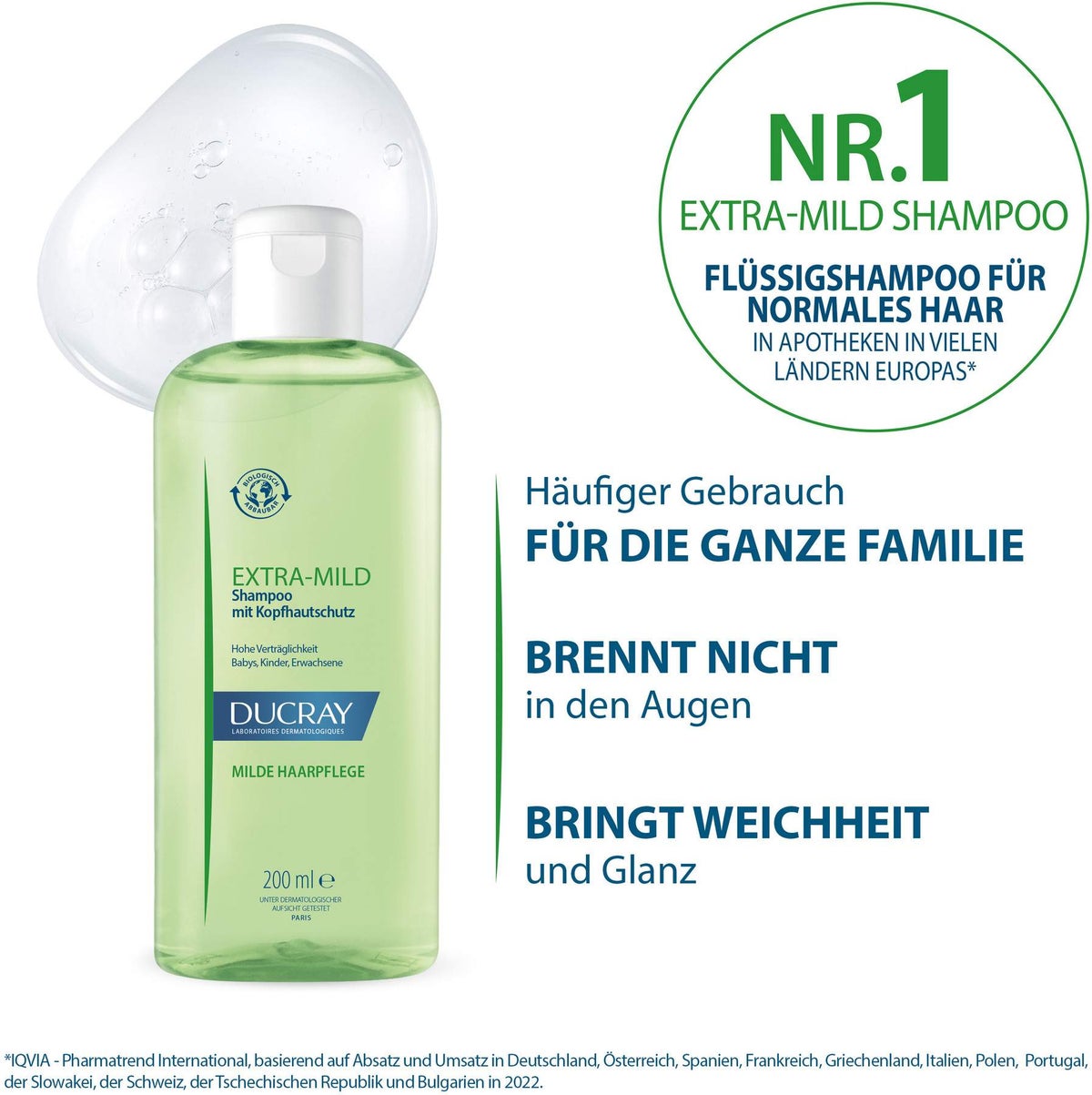 Ducray Extra Mild Shampoo 200 ml