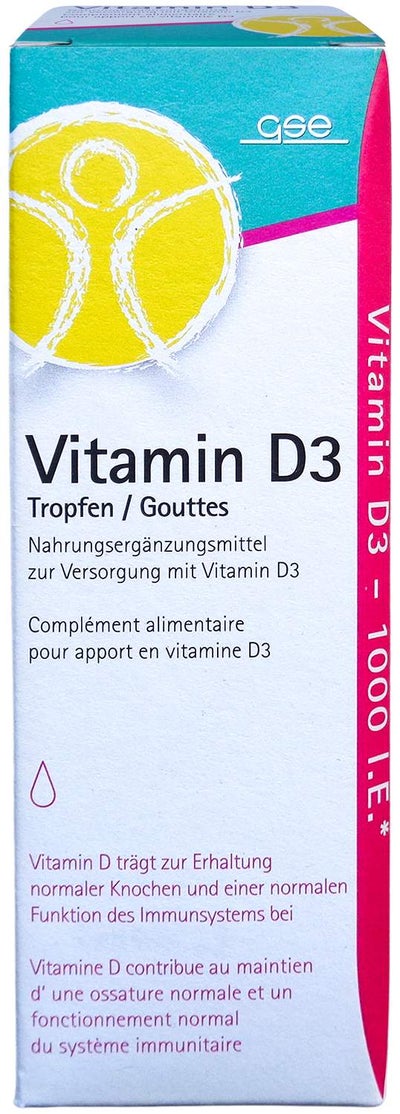 Gse Vitamin D3 Tropfen 1000 I.E. 50ml