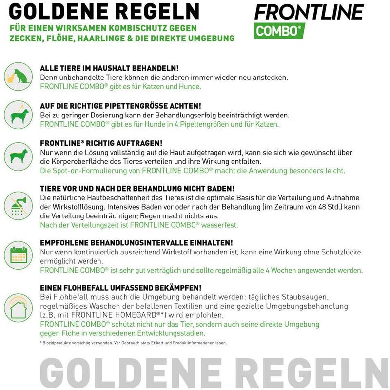 Frontline Combo Spot On Hund M 10-20 kg 3 Pipetten