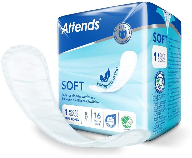 Attends Soft 1 Mini Long Einlagen