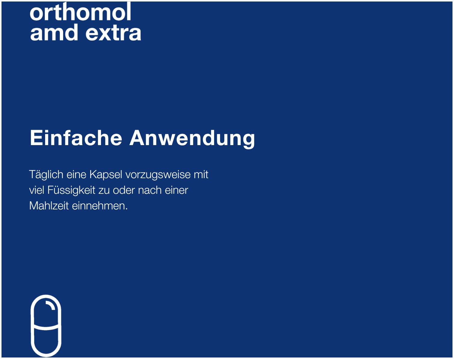 Orthomol AMD extra 120 Tagesportionen