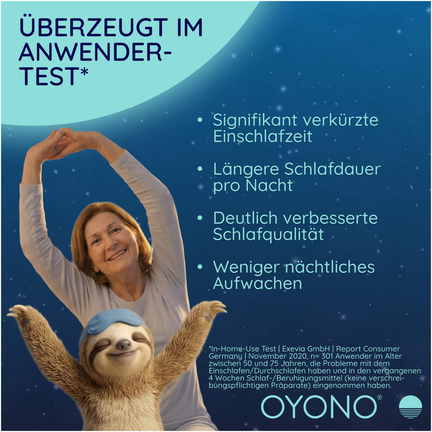 Oyono Nacht 60 Tabletten