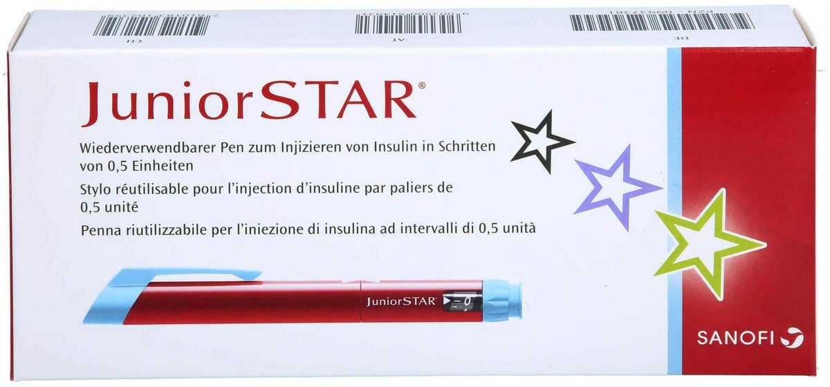 Juniorstar Injektionsgerät Rot  1 Stk