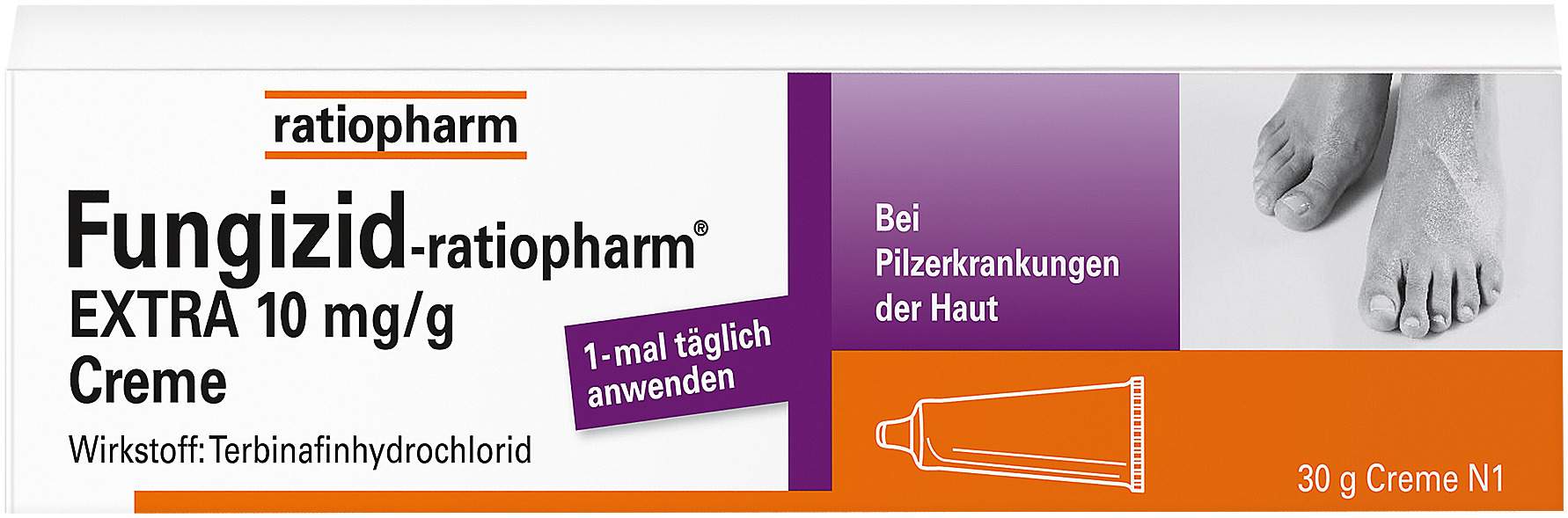 Fungizid-ratiopharm EXTRA 10 mg pro g