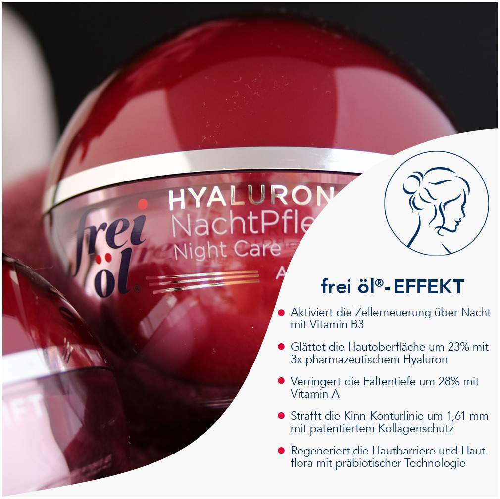 Frei Öl Anti-Age Hyaluron Lift NachtPflege 50 ml