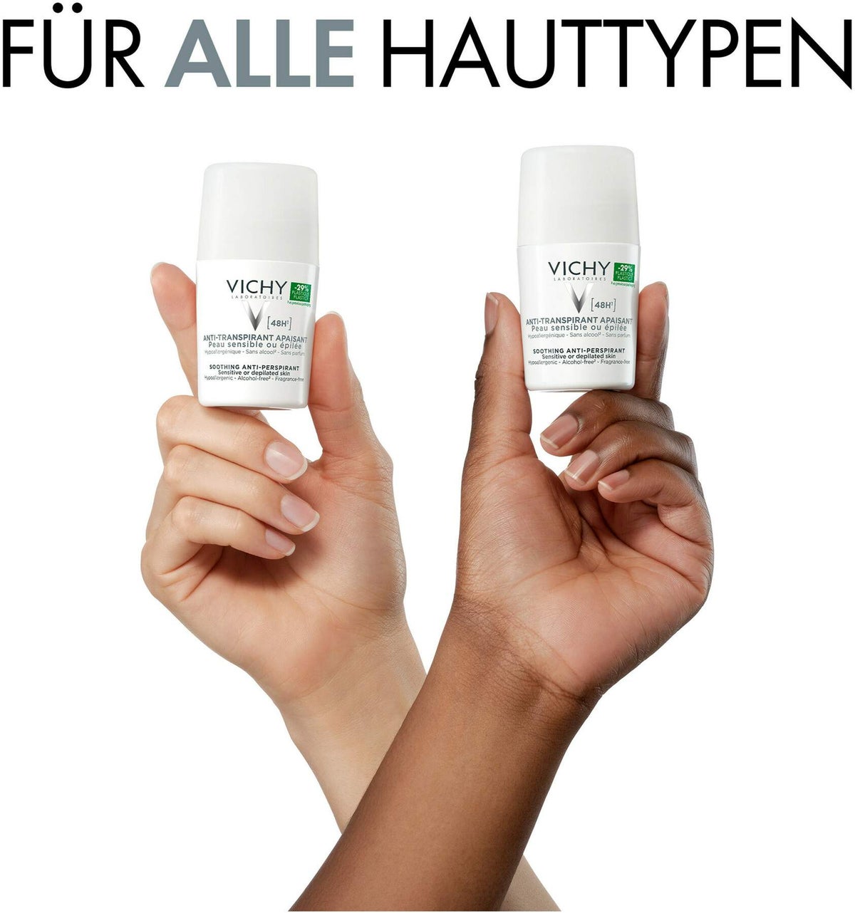 Vichy Deo Roll On Sensitiv Anti Transpirant 48h 50 ml Stift