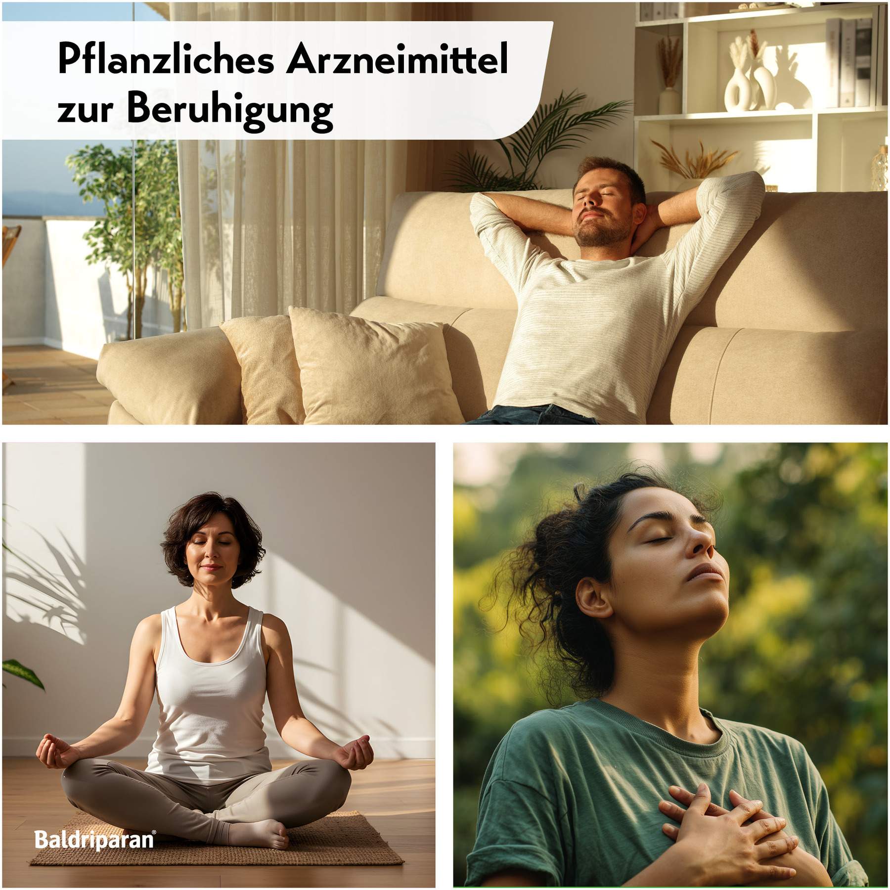 Baldriparan zur Beruhigung 120 überzogene Tabletten