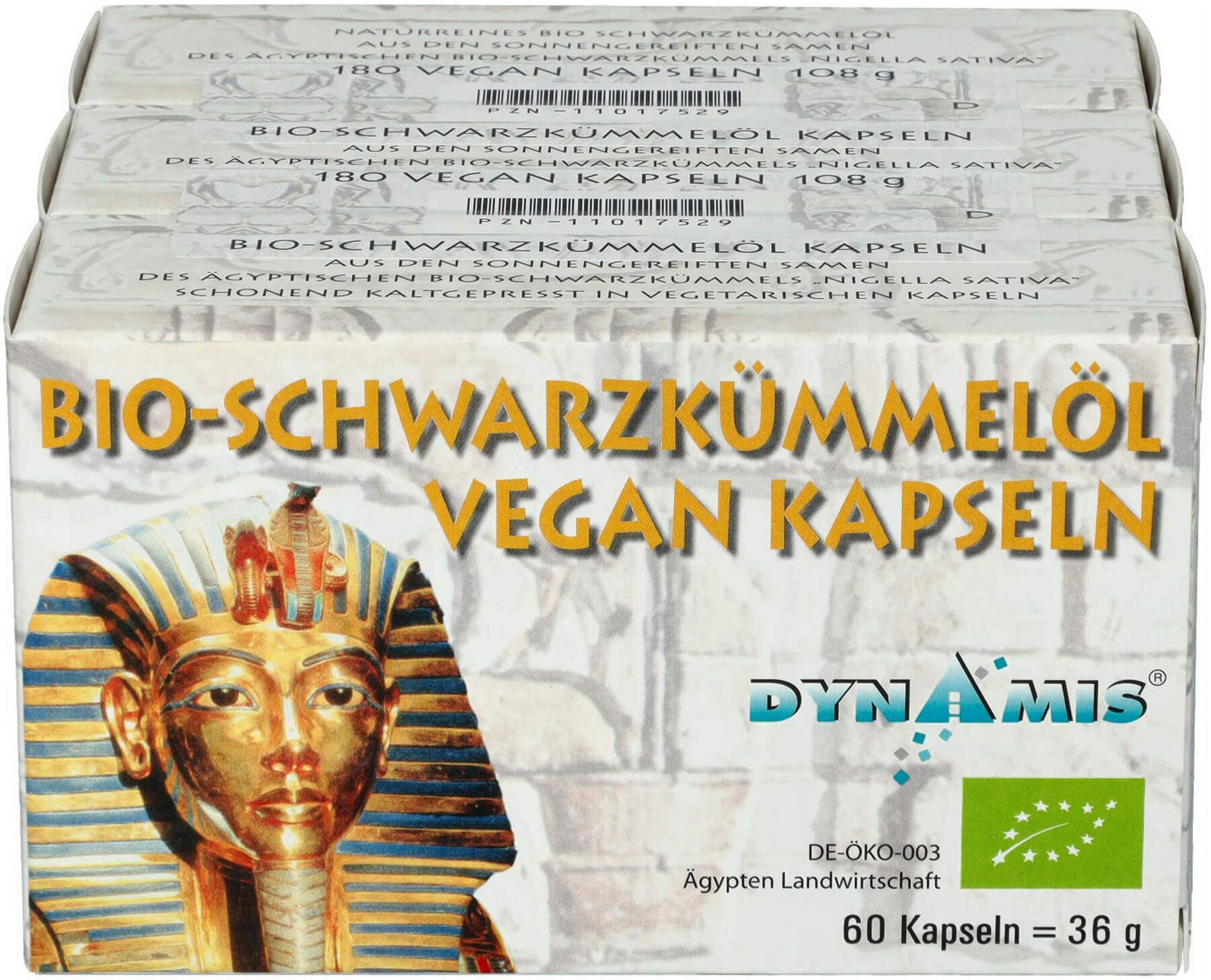 Schwarzkümmel Bio Vegan 180 Kapseln