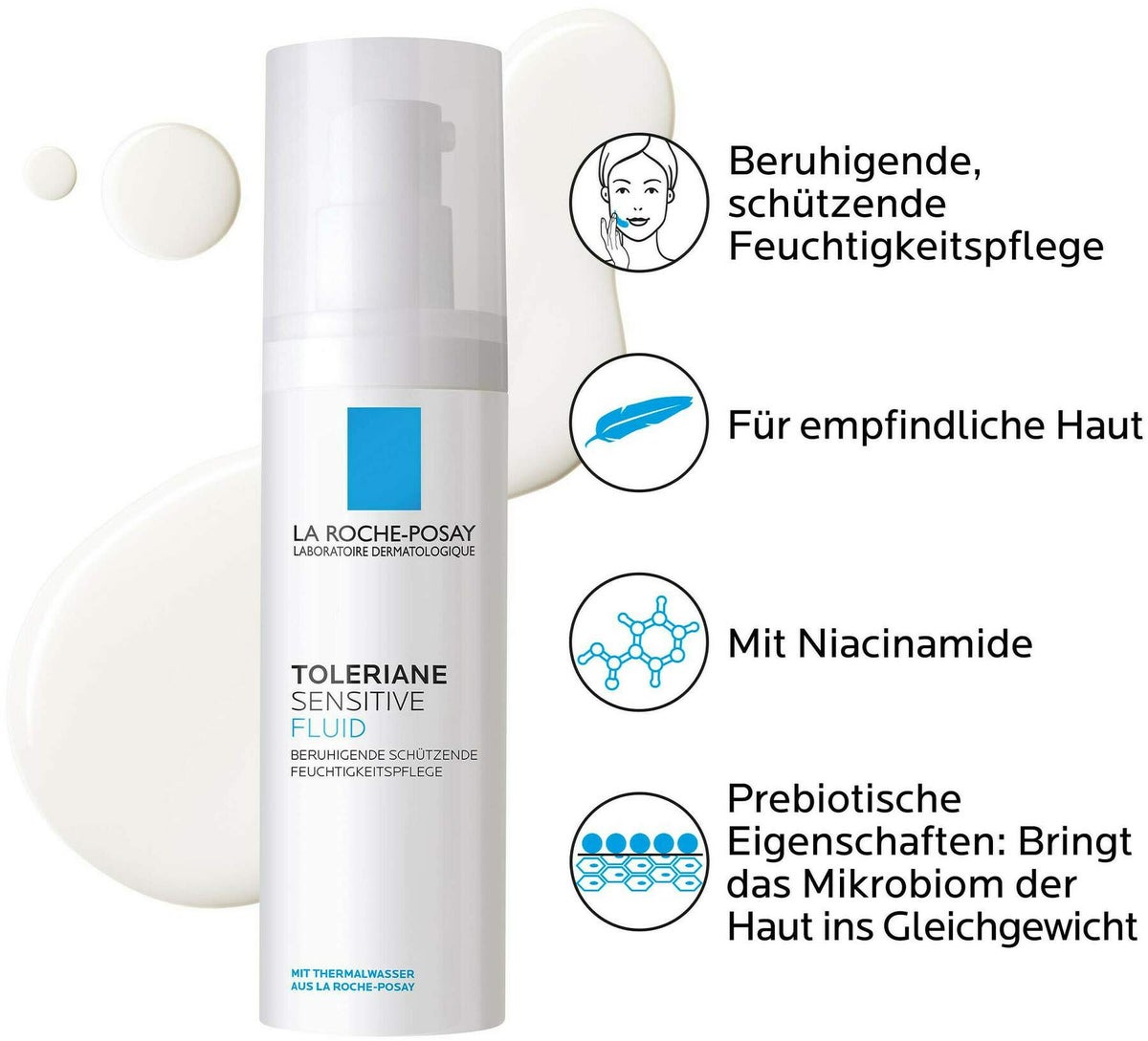 La Roche Posay Toleriane sensitive Fluid 40 ml
