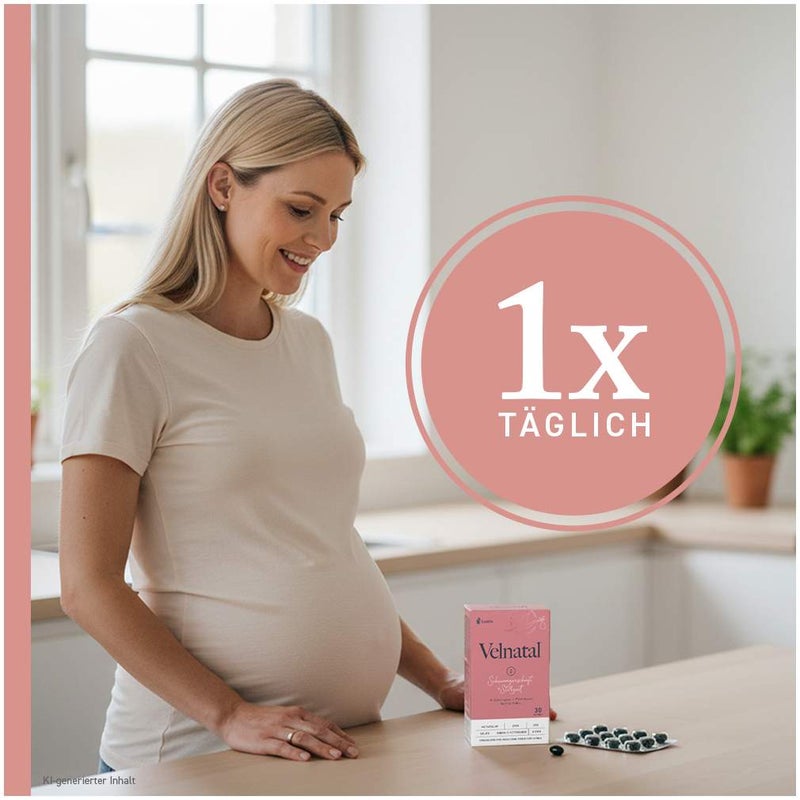 Velnatal Schwangerschaft + Stillzeit 90 Weichkapseln