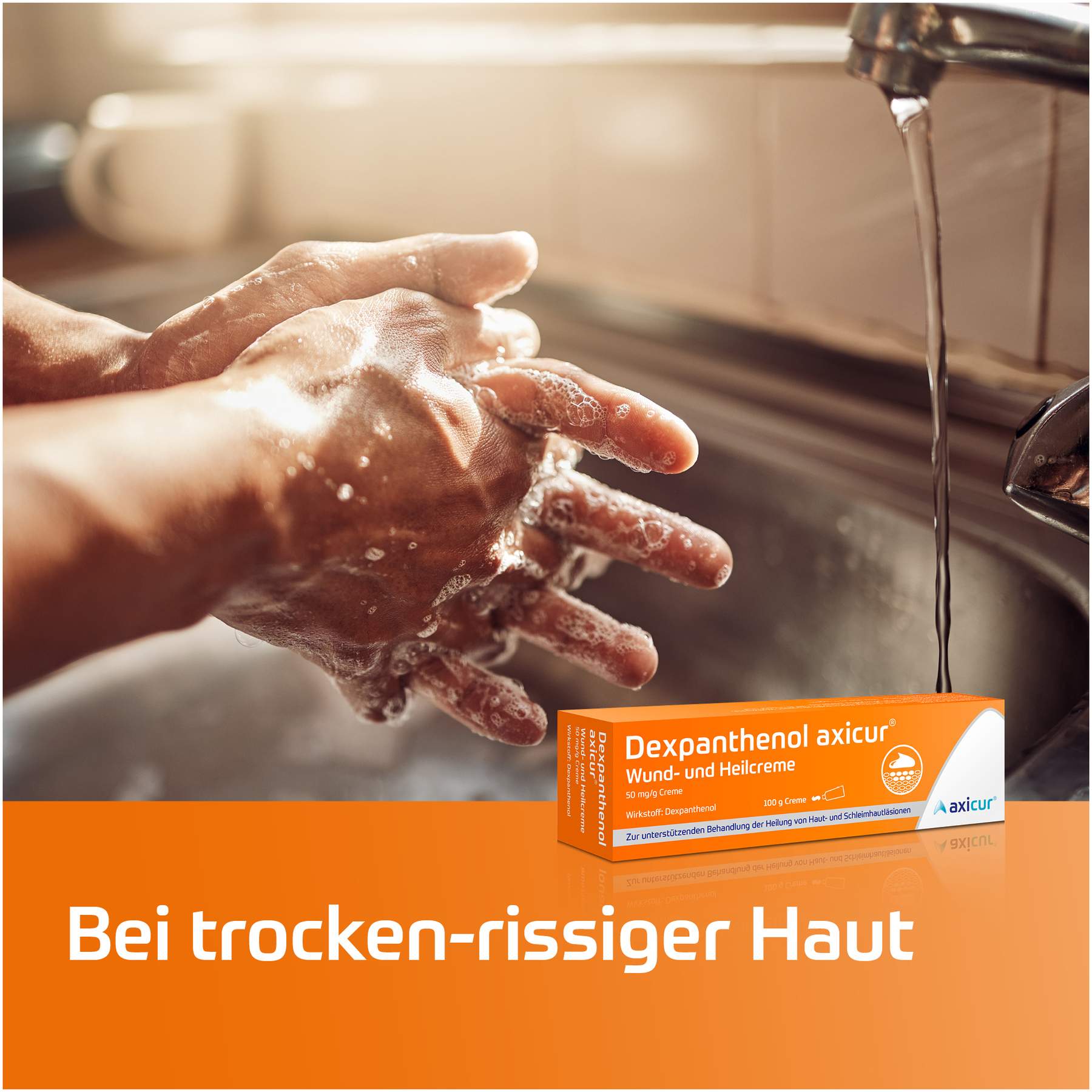 Dexpanthenol Axicur Wund- und Heilcreme 20 G