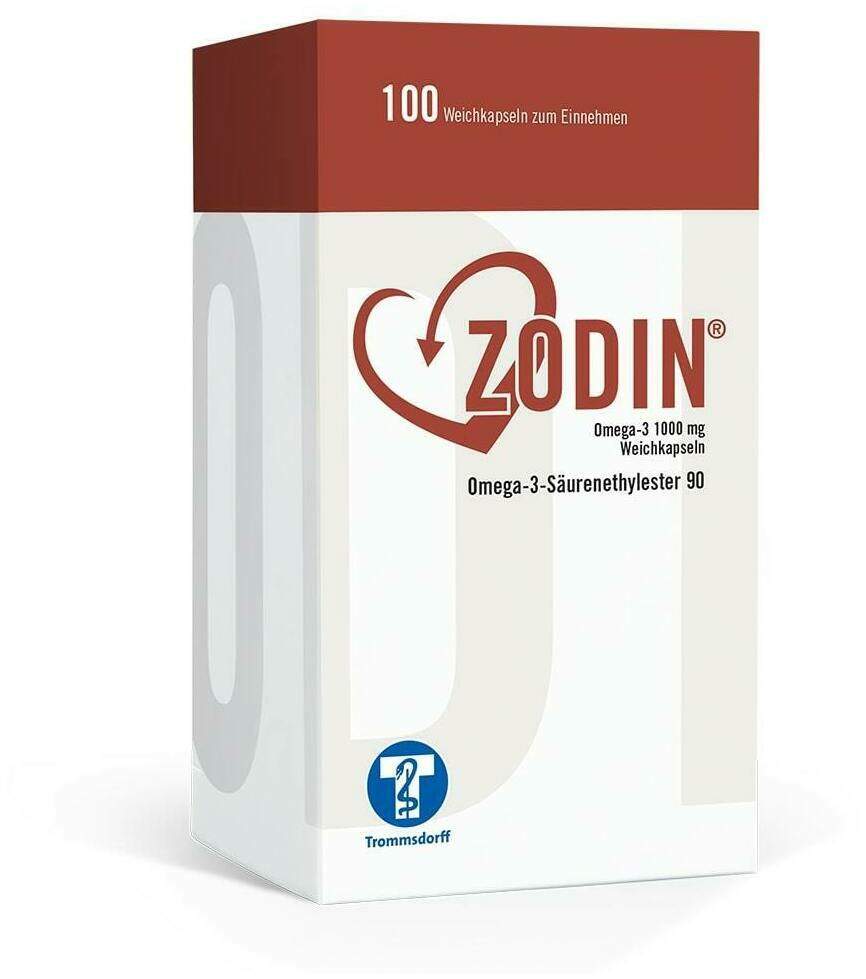 Zodin Omega 3 1.000 mg 100 Weichkapseln