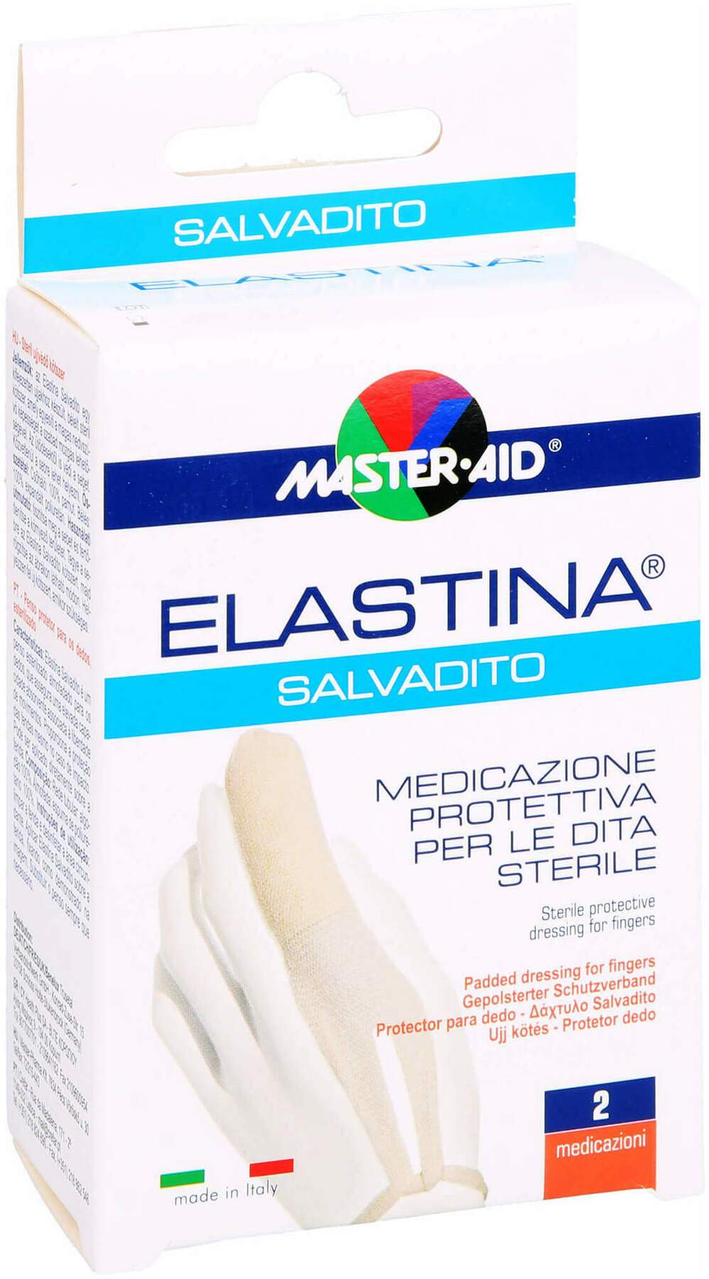 Salvadito Fingerfertiger Verband Master Aid