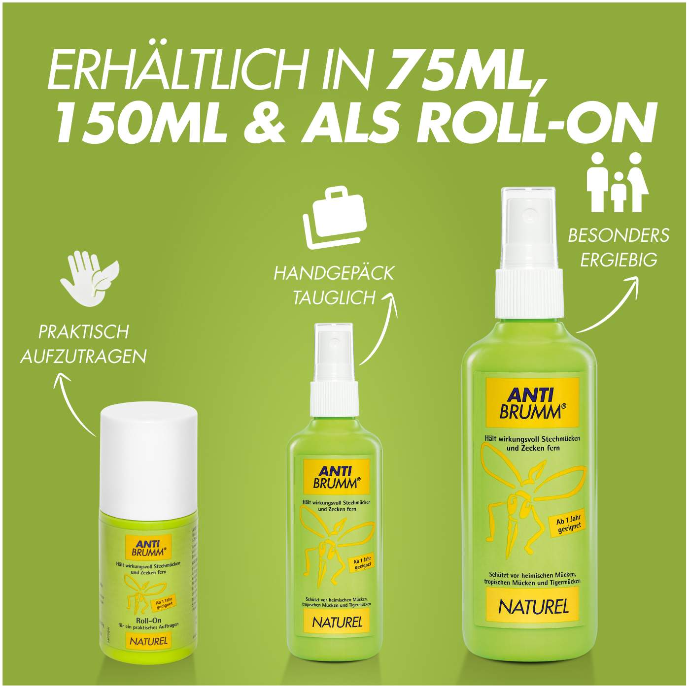 Anti Brumm Naturel Roll-On 50 ml