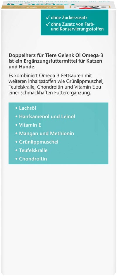 Doppelherz Gelenk Öl Für Katzen und Hunde 250 ml