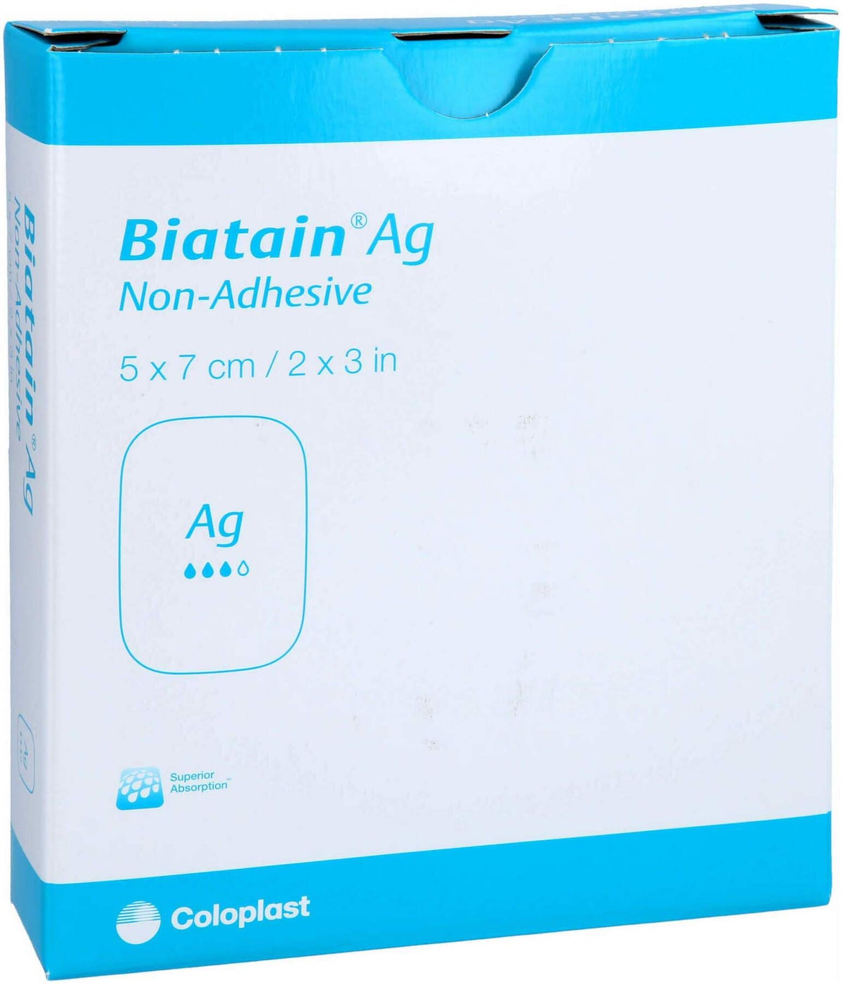 Biatain AG Schaumverband 5 X 7 cm Nicht Haftend 5 Verbände