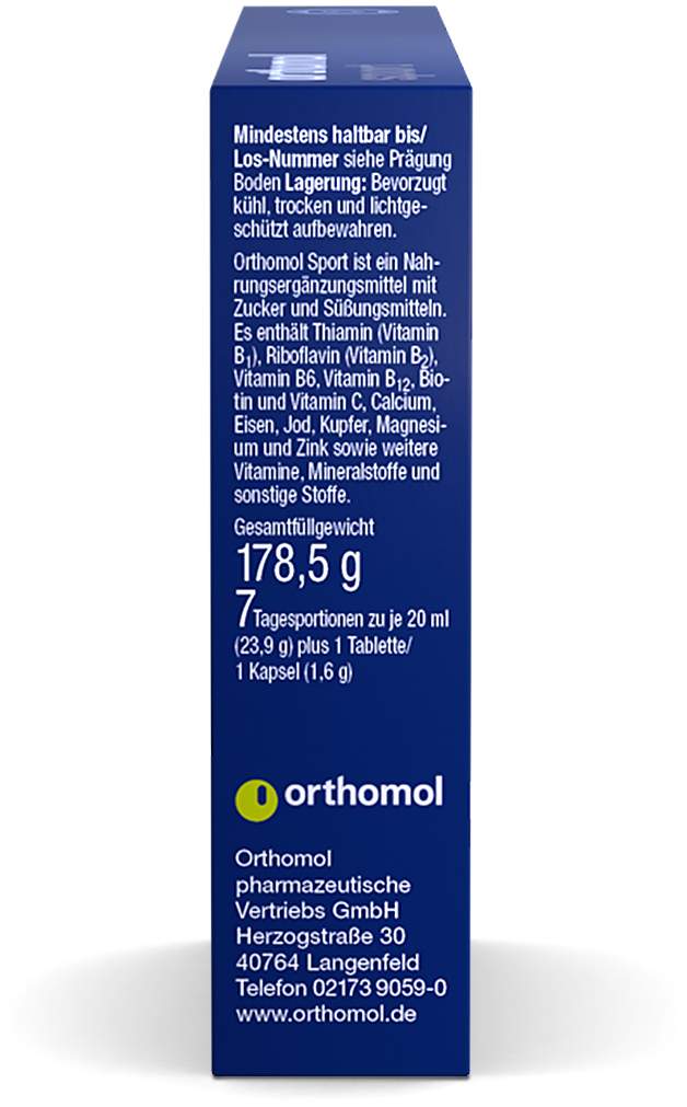 Orthomol Sport 7 Trinkampullen
