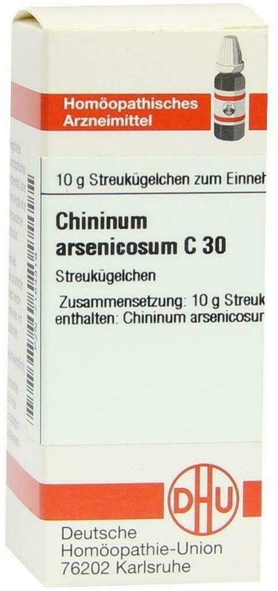 Dhu Chininum Arsenicosum C30 Globuli