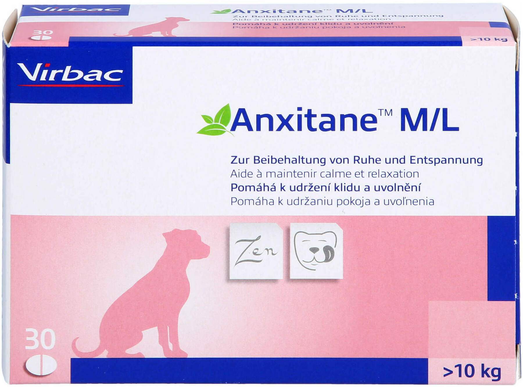 Anxitane M-L Tabletten Für Hunde Ab 10 KG