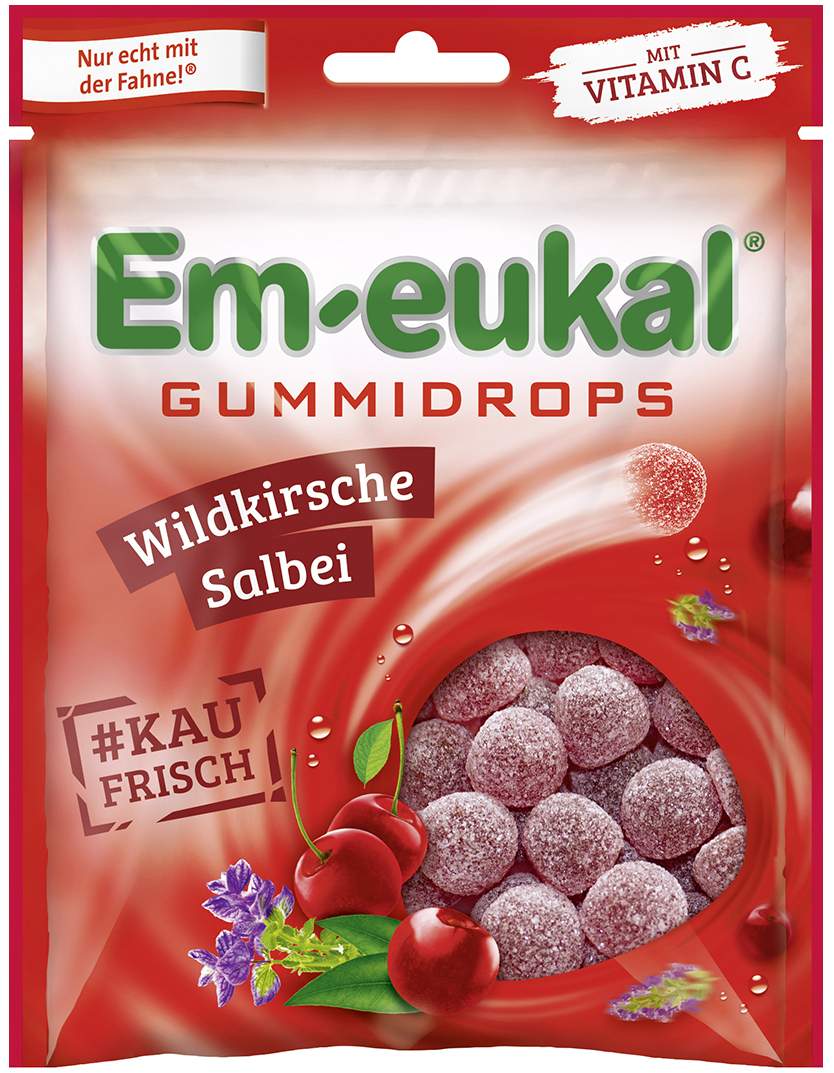 Em Eukal Gummidrops Wildkirsche-Salbei 90 G