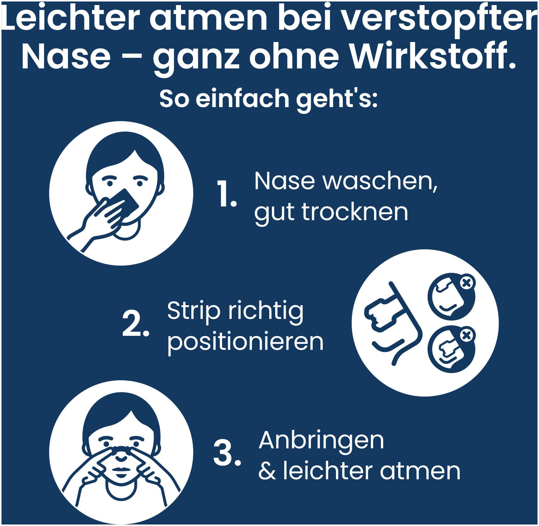 Breathe Right Besser Atmen Nasenpflaster Menthol 10 Stück