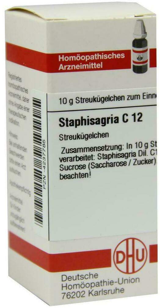 Dhu Staphisagria C12 10 G Globuli
