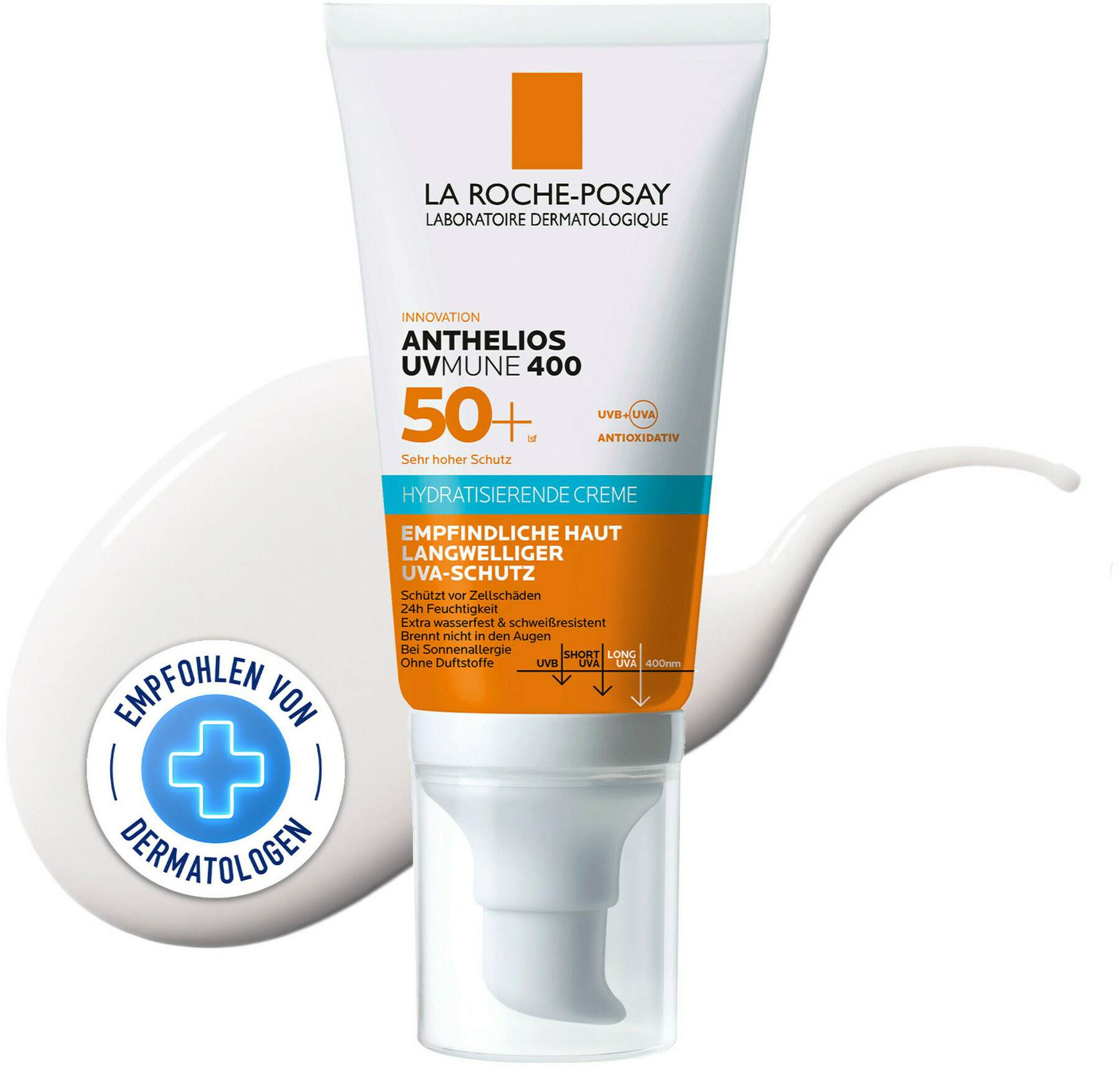 La Roche Posay Anthelios Hydratisierende Creme UVMune 400 LSF 50 + 50 ml